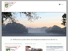 Tablet Screenshot of dgv-borstel.de